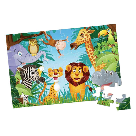 Rompecabezas Jumbo Animales Salvajes 48 Piezas