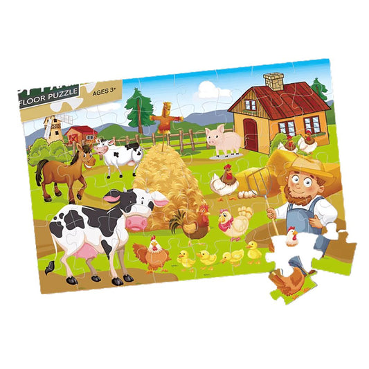 Rompecabezas Jumbo Granja Feliz 48 Piezas