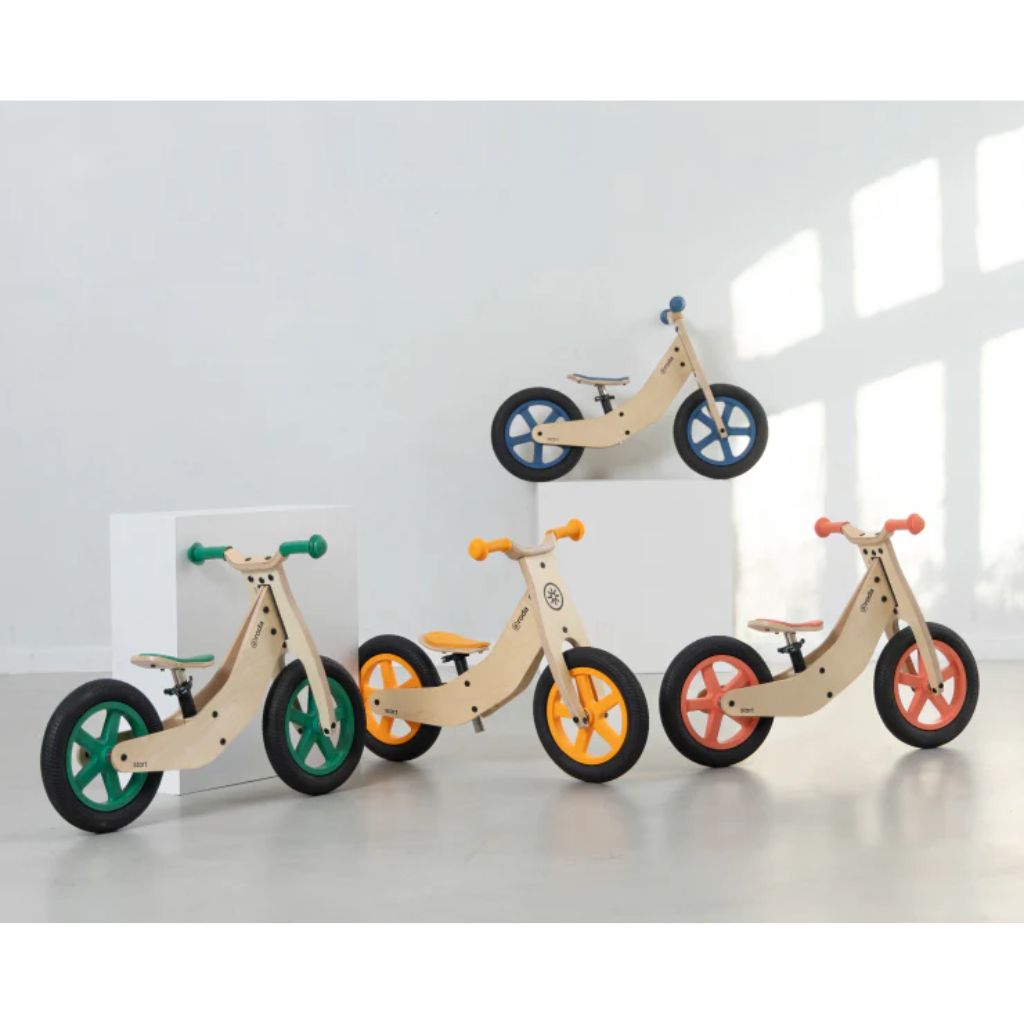 Bicicleta de Madera Roda Start - Verde