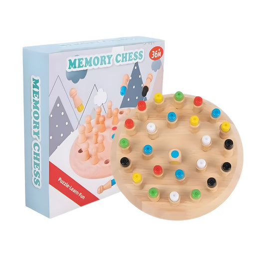 Juego de Memoria de Colores Montessori
