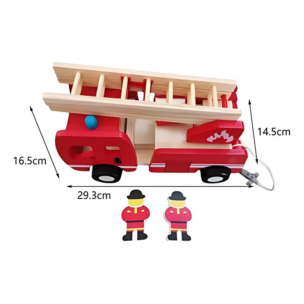 Camión de Bomberos Madera