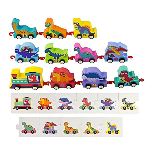 Tren Númerico de Dinosaurios