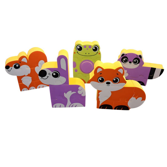 Rompecabezas Animalitos Felices de Goma Eva