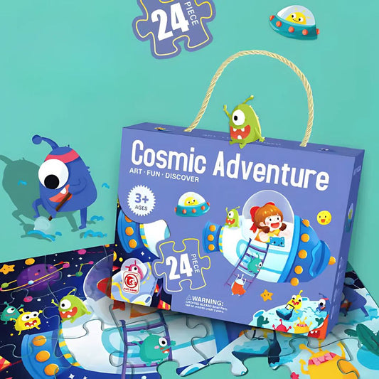 Rompecabezas Aventura Cósmica 24 Piezas