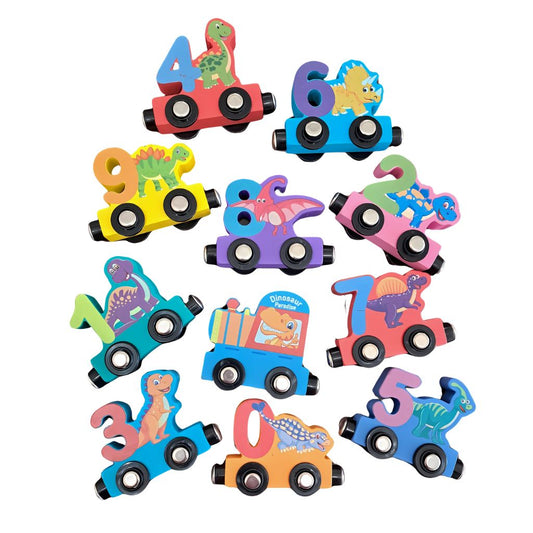 Tren Númerico Magnético Dinosaurio