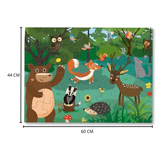 Rompecabezas Jumbo El Bosque 35 Piezas