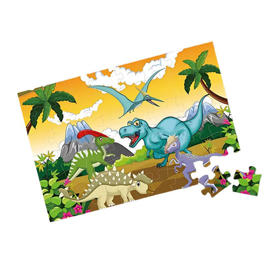 Rompecabezas Jumbo Dinosaurios 48 Piezas
