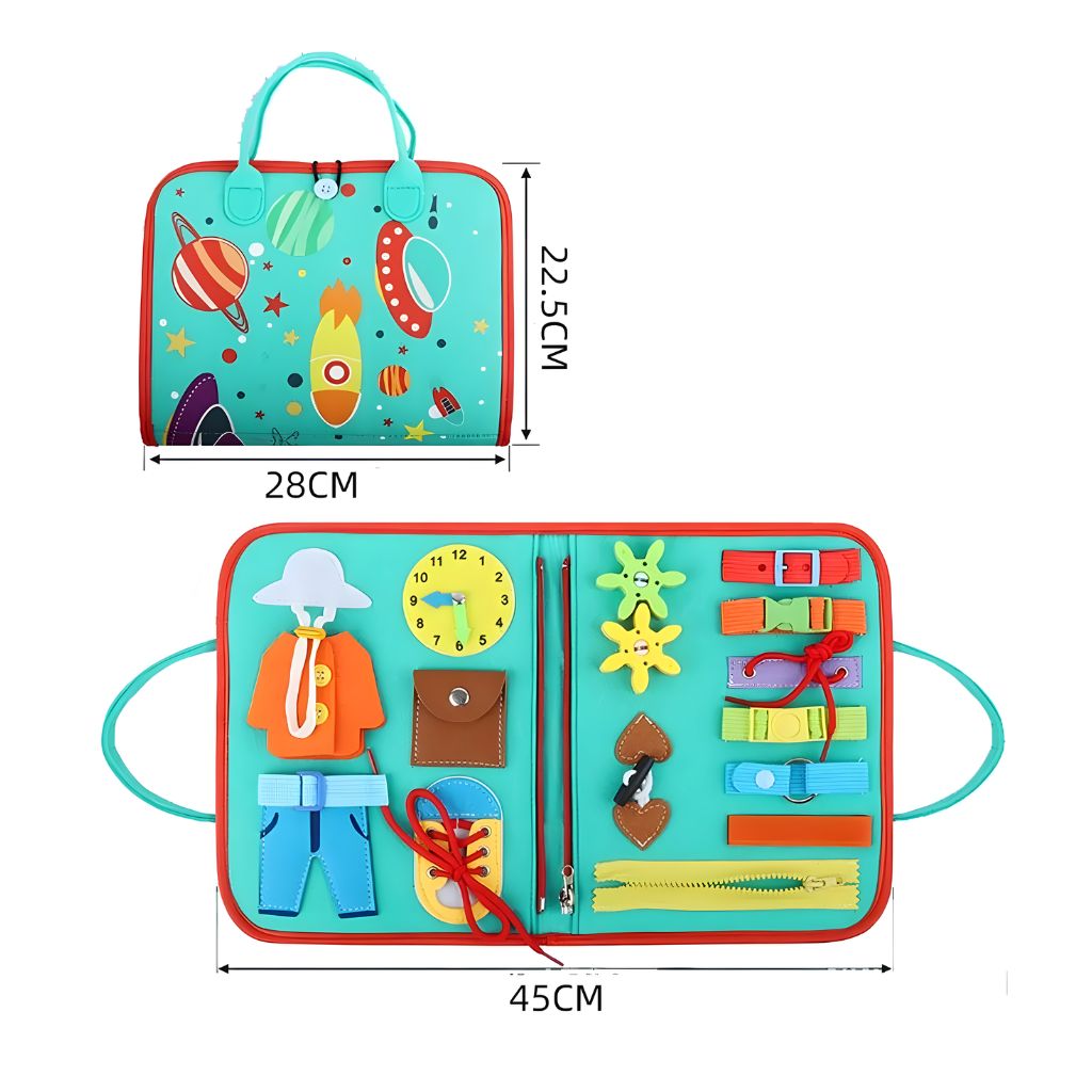 Maletín Sensorial Educativo Espacio 8 en 1