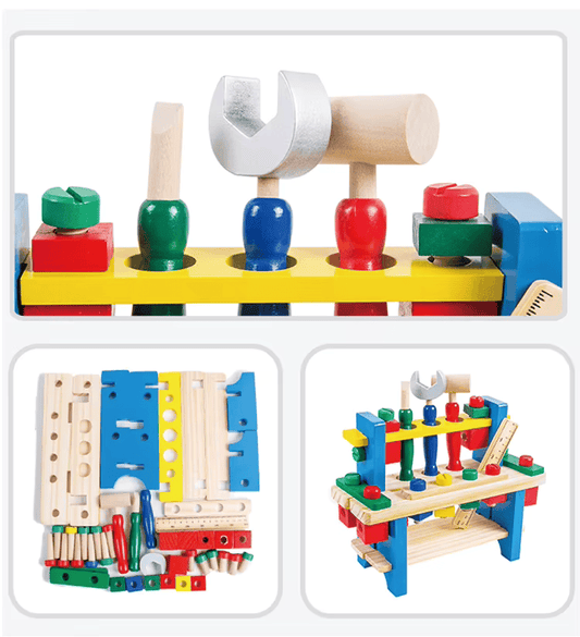 Set de Herramientas de Madera Azul