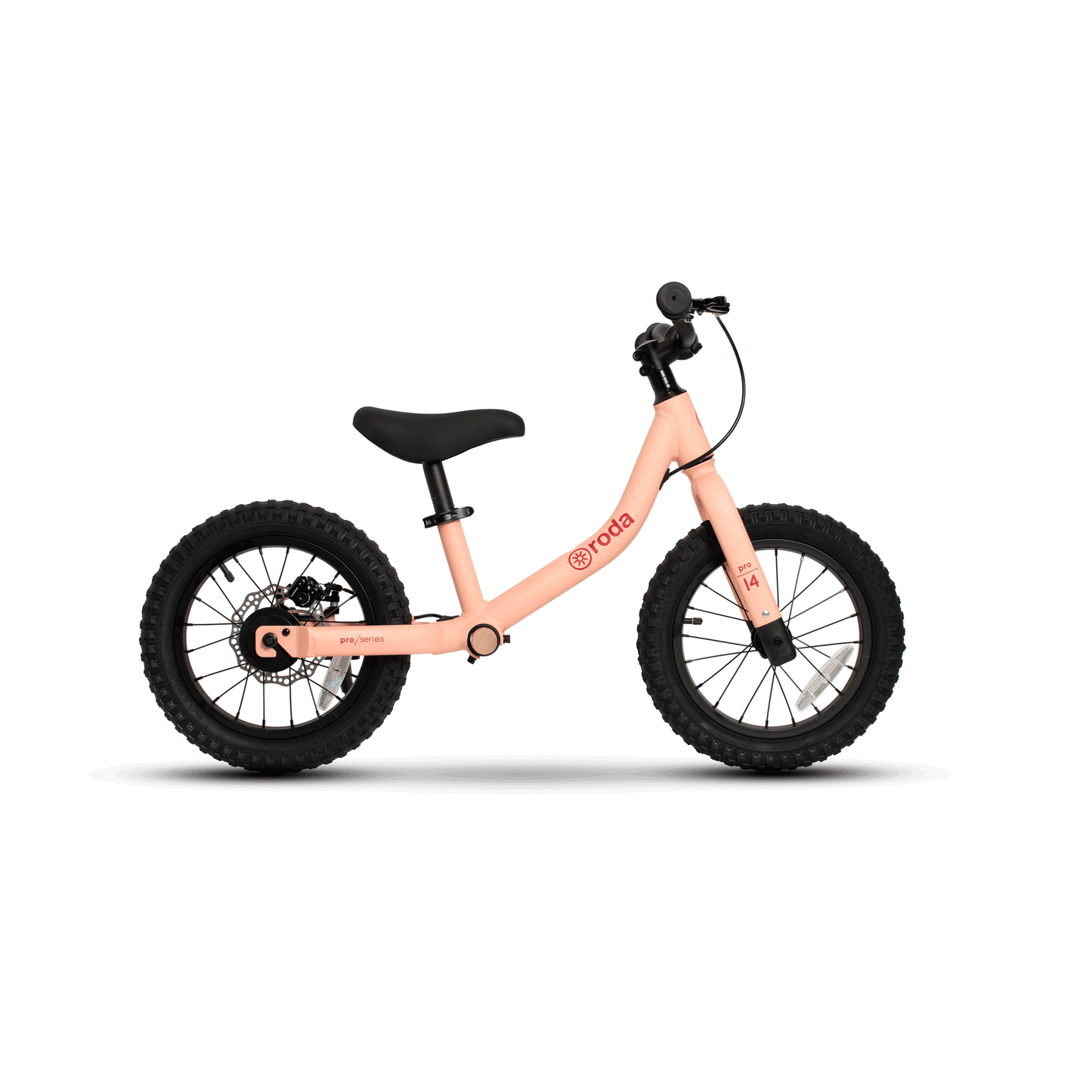 Bicicleta Roda Pro Series Aro 14 + Kit de Pedales - Rosa