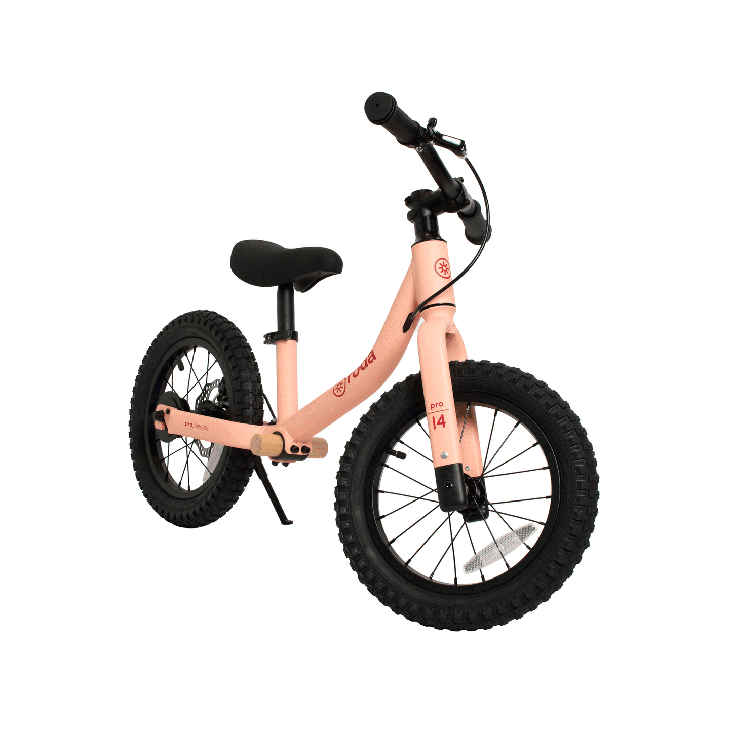 Bicicleta Roda Pro Series Aro 14 + Kit de Pedales - Rosa