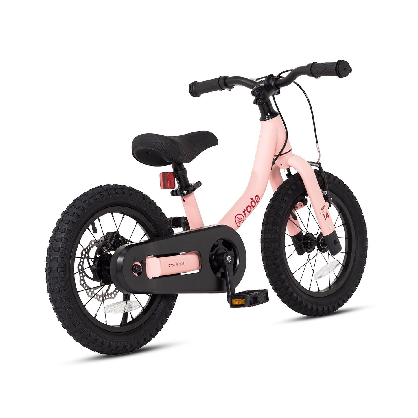 Bicicleta Roda Pro Series Aro 14 + Kit de Pedales - Rosa