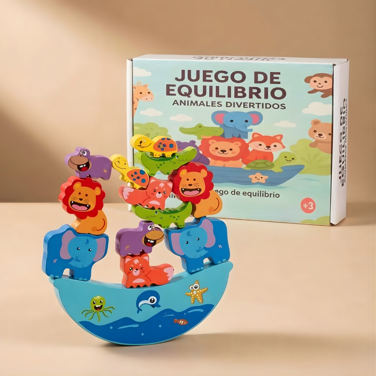 Juego de Equilibrio Animalitos Divertidos