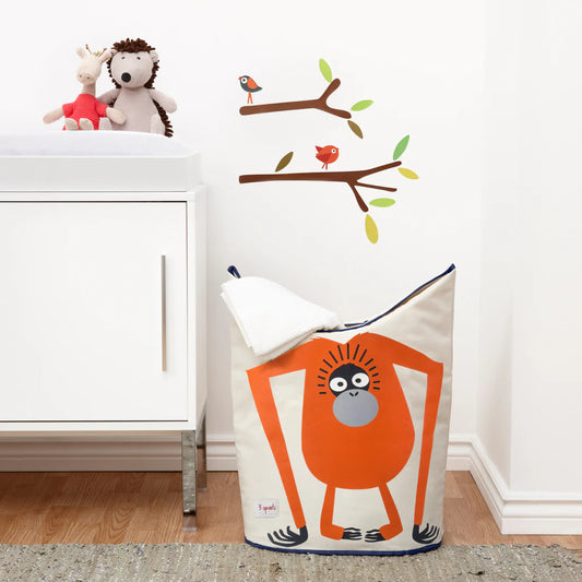 Cesto De Ropa Sucia Orangután