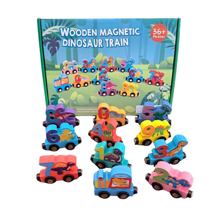 Tren Númerico Magnético Dinosaurio