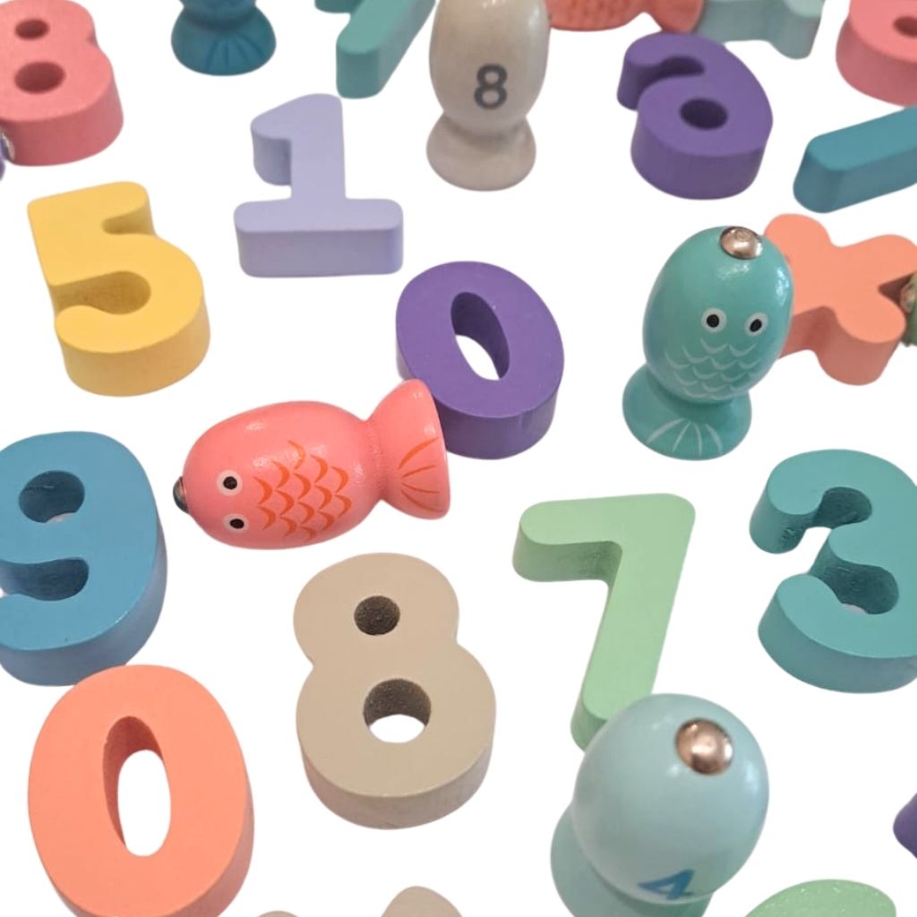 Tablero Didáctico Números con Pesca Magnética