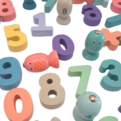 Tablero Didáctico Números con Pesca Magnética