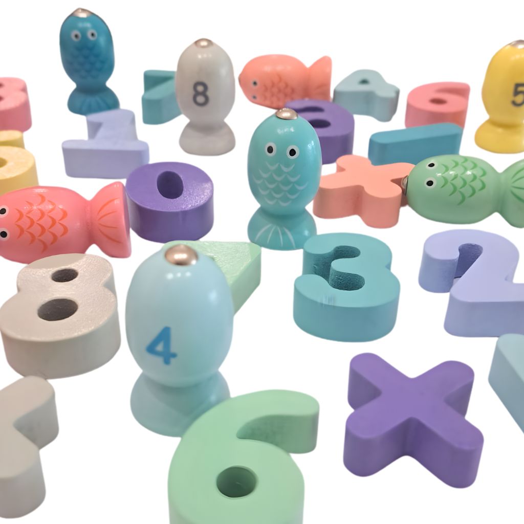 Tablero Didáctico Números con Pesca Magnética