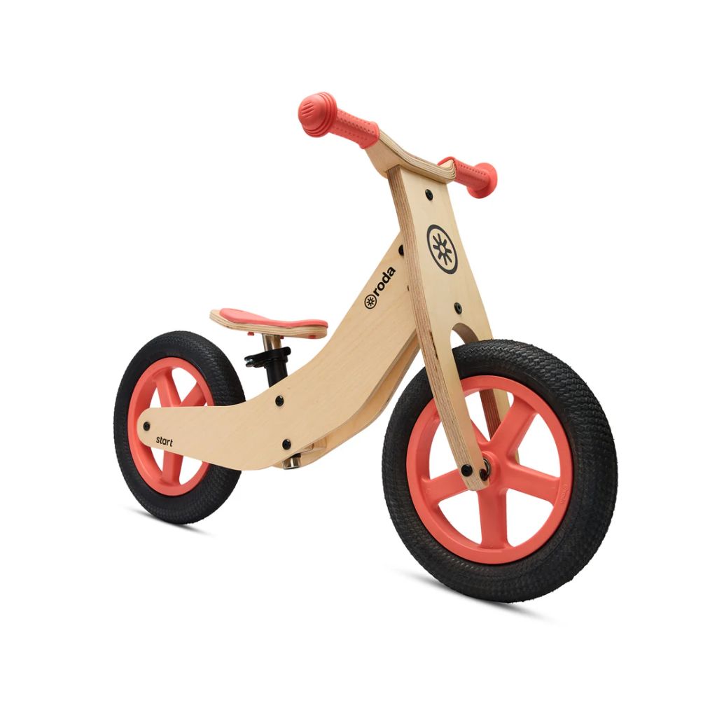 Bicicleta de Madera Roda Start - Rosado