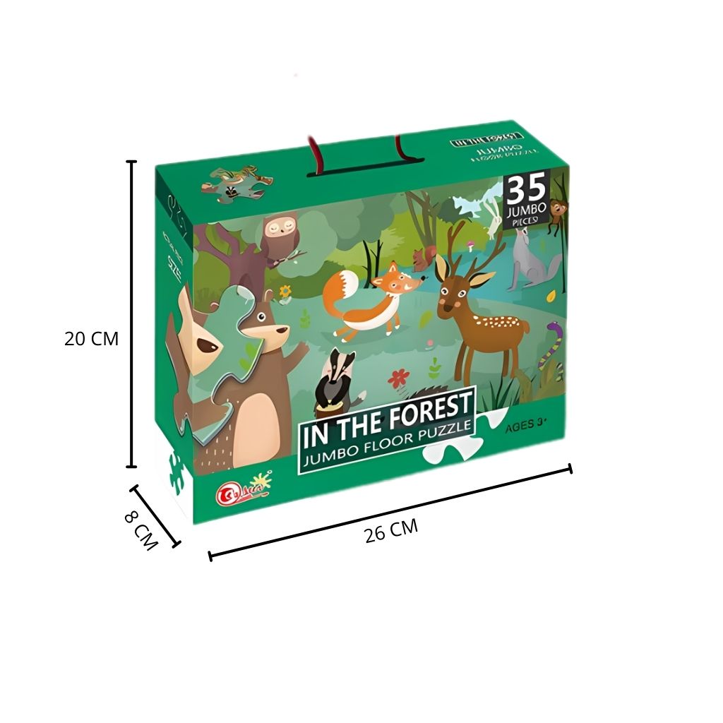 Rompecabezas Jumbo El Bosque 35 Piezas