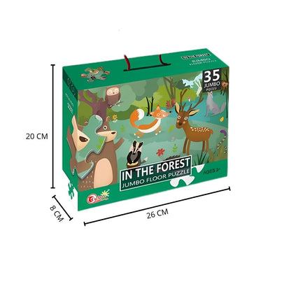 Rompecabezas Jumbo El Bosque 35 Piezas