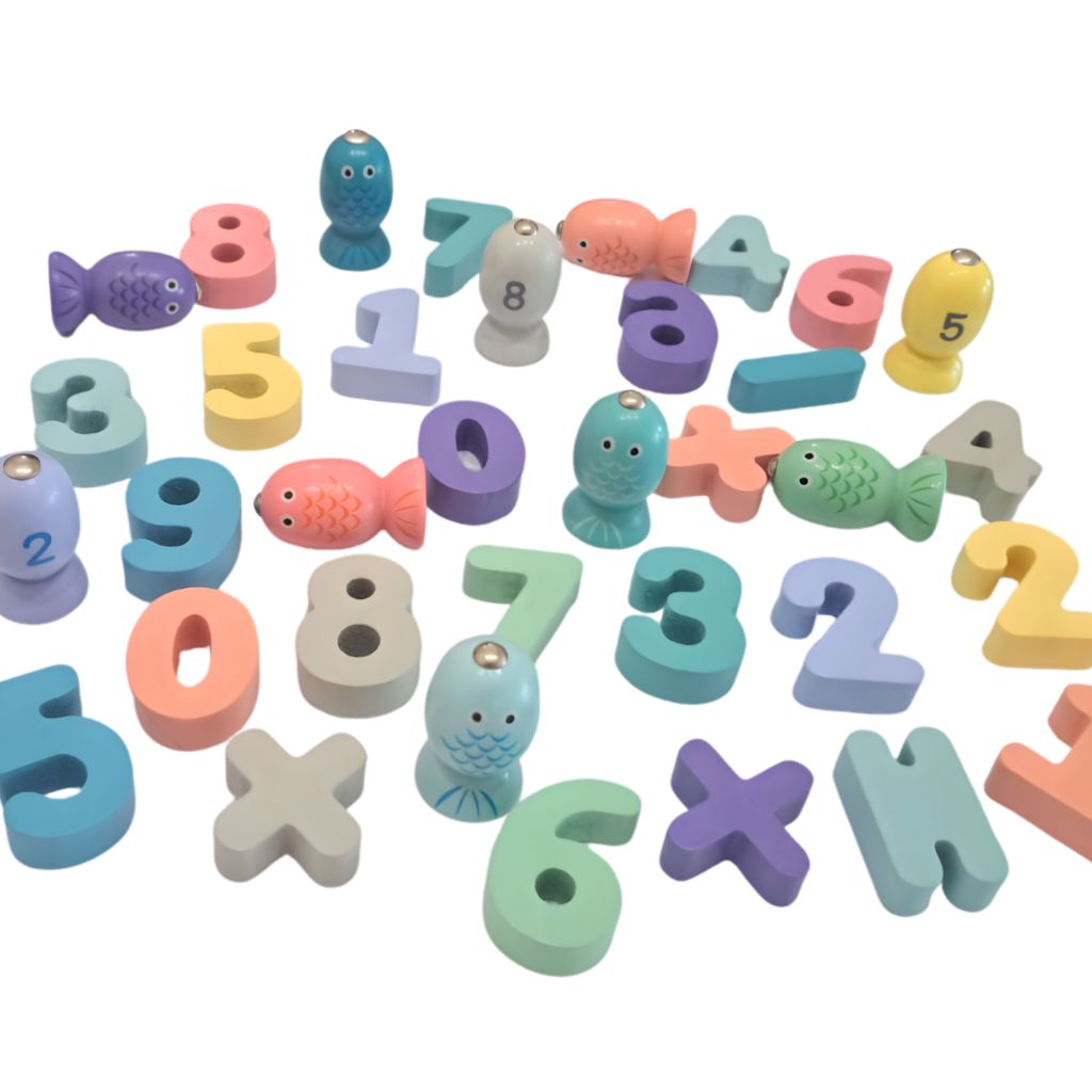 Tablero Didáctico Números con Pesca Magnética