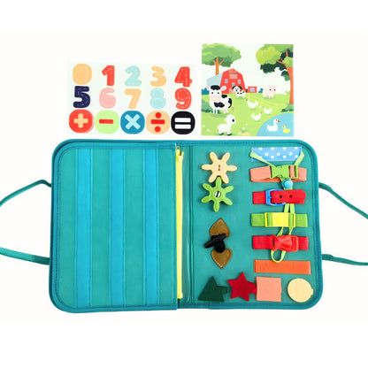 Maletín Sensorial Educativo Granja 4 en 1