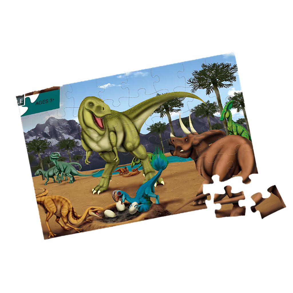 Rompecabezas Jumbo de Dinosaurios