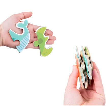 Rompecabezas Animales del Mar en Estuche Metálico