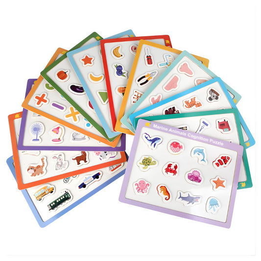 Tablero de Encaje Magnético Números