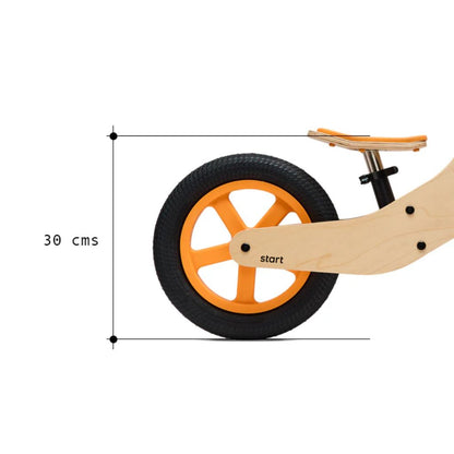 Bicicleta de Madera Roda Start - Verde