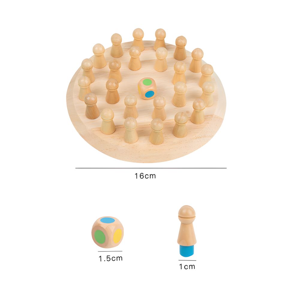 Juego de Memoria de Colores Montessori