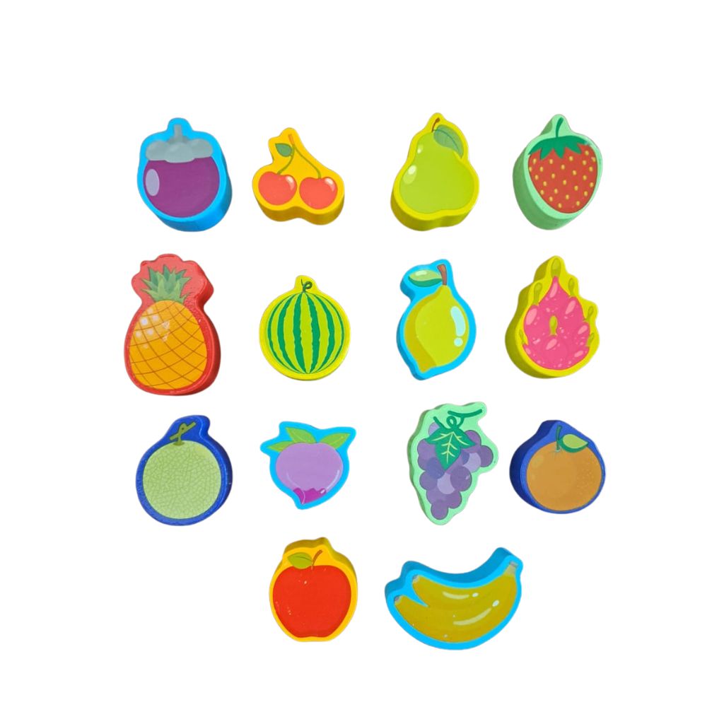 Camión de Frutas Didáctico de Madera