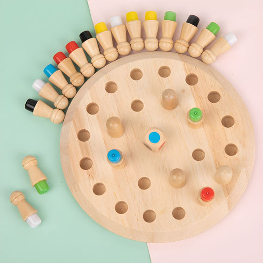 Juego de Memoria de Colores Montessori
