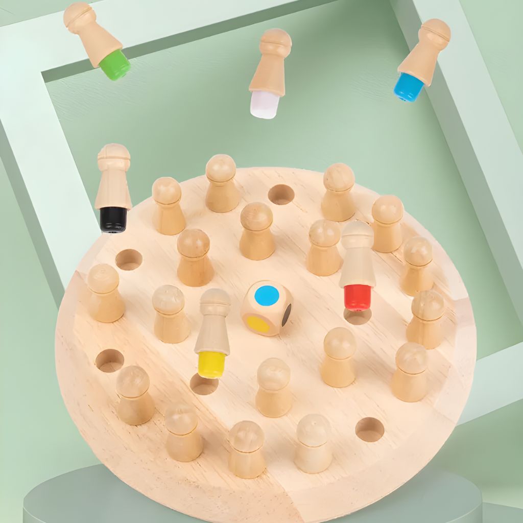 Juego de Memoria de Colores Montessori