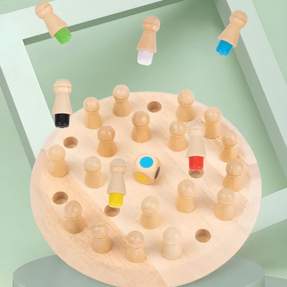 Juego de Memoria de Colores Montessori