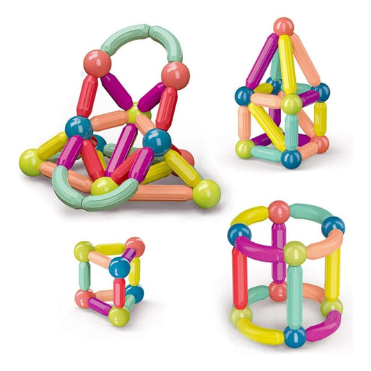 Set de Construcción Magnética 36 Piezas