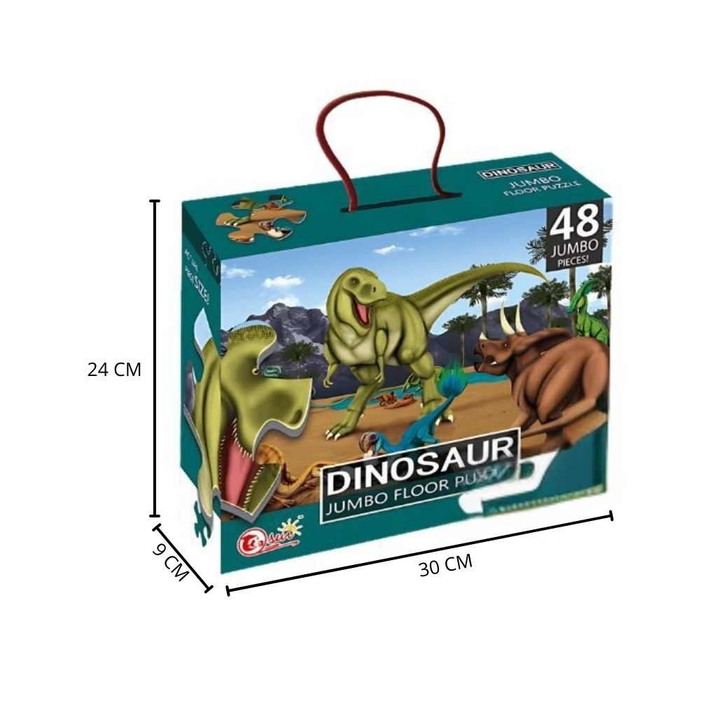 Rompecabezas Jumbo de Dinosaurios 48 Piezas