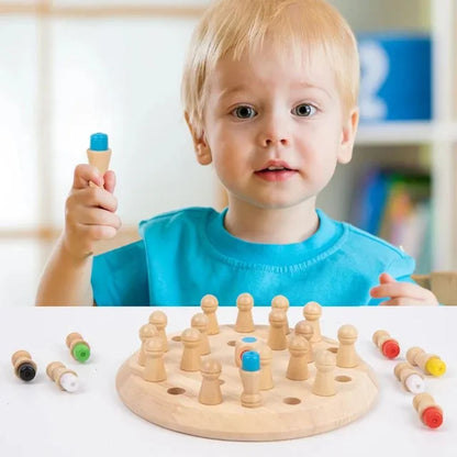Juego de Memoria de Colores Montessori
