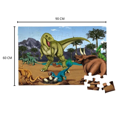 Rompecabezas Jumbo de Dinosaurios 48 Piezas
