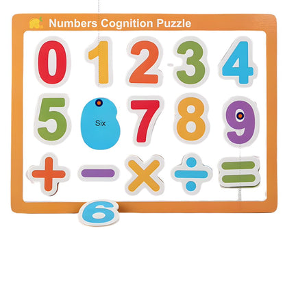 Tablero de Encaje Magnético Números