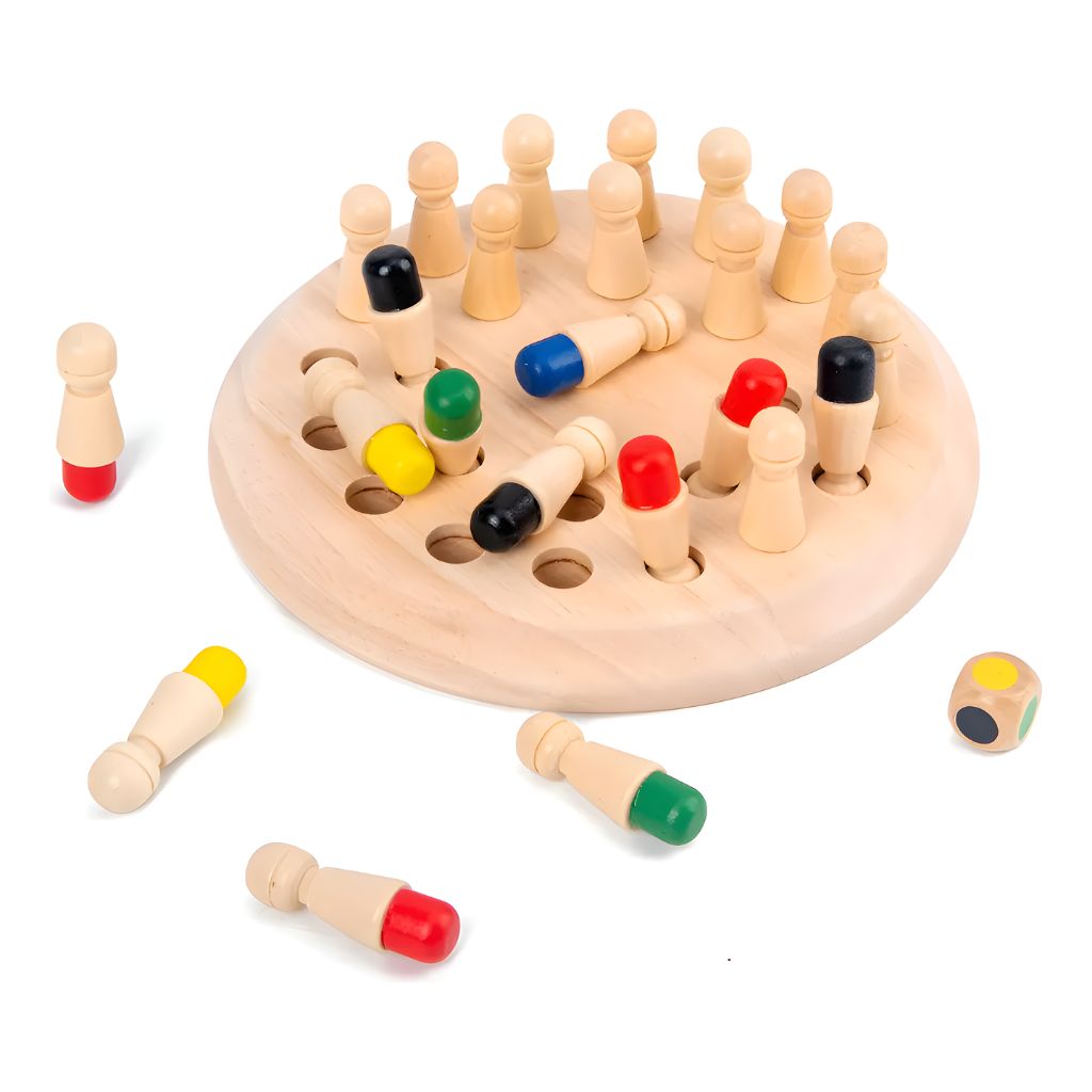 Juego de Memoria de Colores Montessori