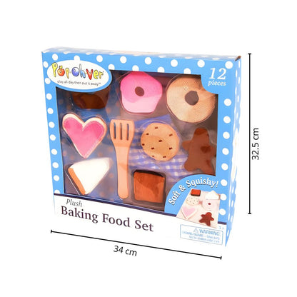 Set de Pastelería Suave y Esponjosa de Tela 12 Piezas