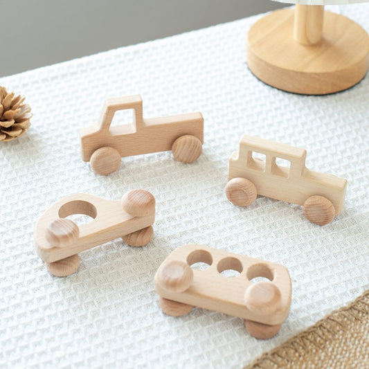 Set Mis Primeros Autitos de Madera