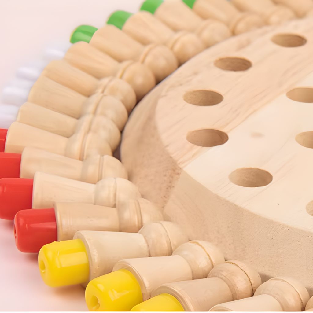 Juego de Memoria de Colores Montessori