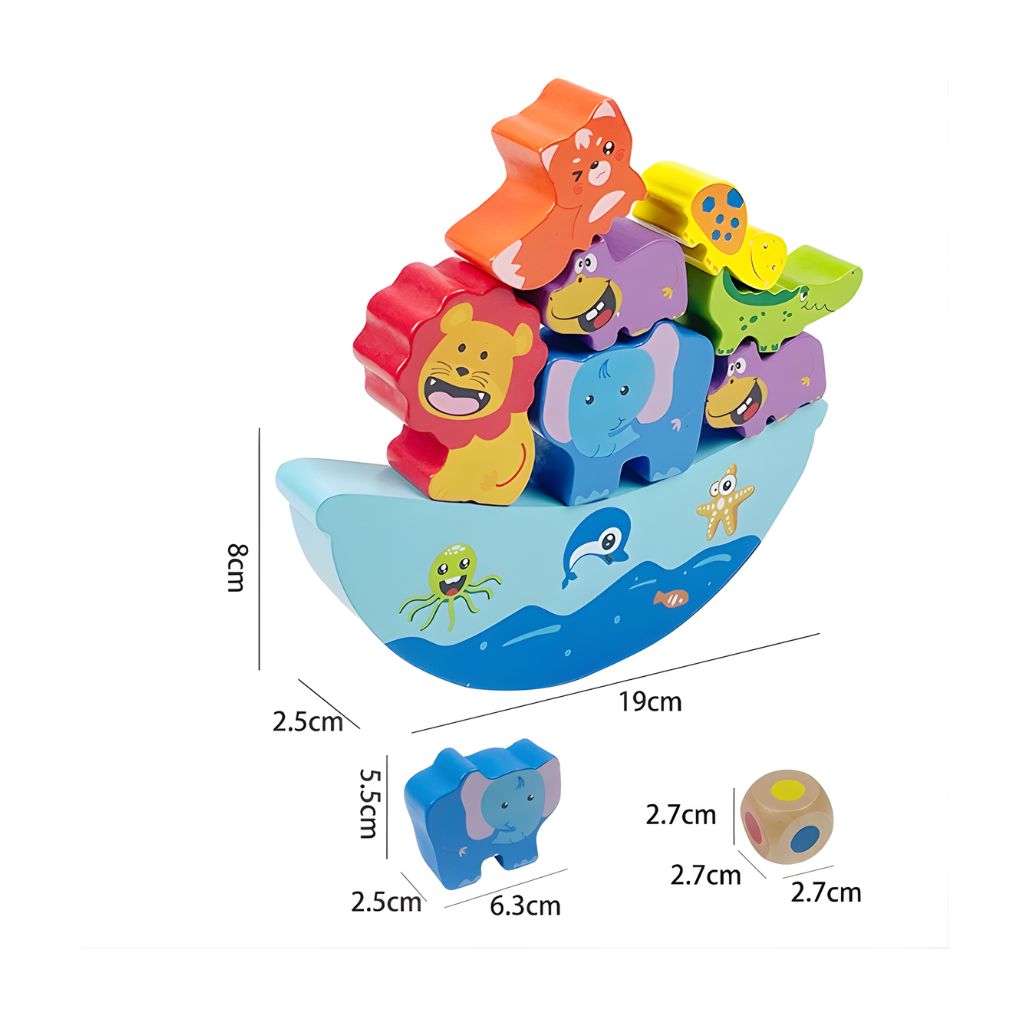 Juego de Equilibrio  Animalitos Divertidos