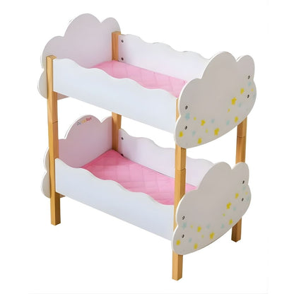 Camita Doble de Nubes para Muñecas