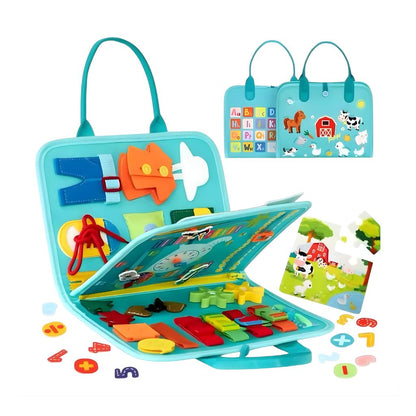 Maletín Sensorial Educativo Granja 4 en 1
