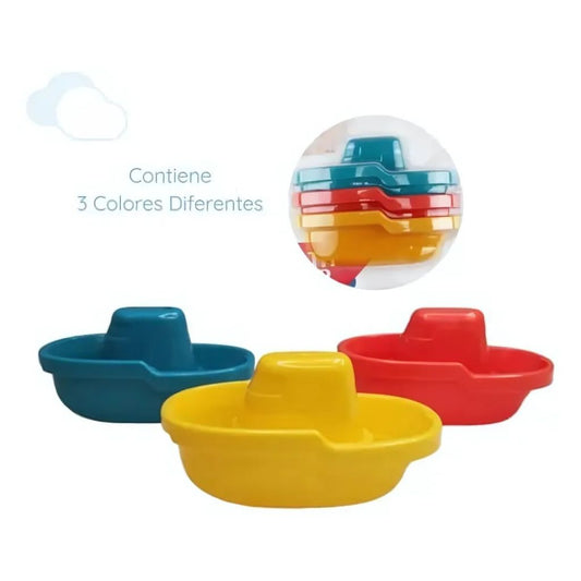 Set de Barquitos Apilables para el Baño