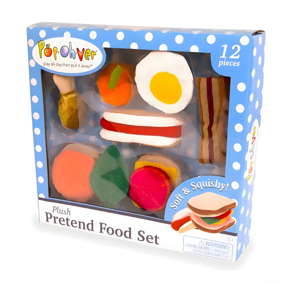 Set de Comiditas Suaves y Esponjosas de Tela 12 Piezas